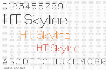 HT Skyline Font