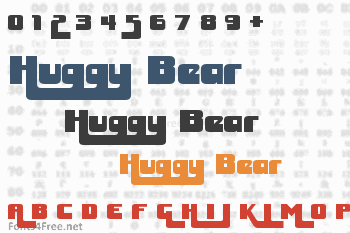 Huggy Bear Font