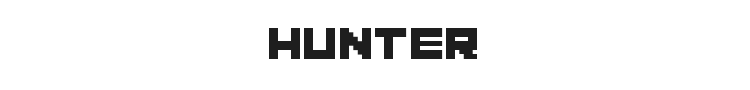 Hunter Font