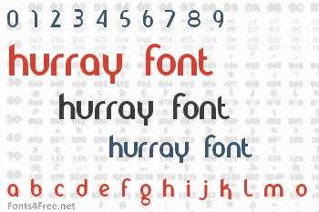 Hurray Font