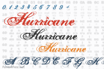 Hurricane SupaDupaSerif Font