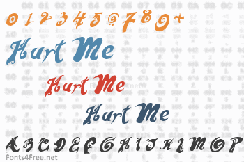 Hurt Me Font