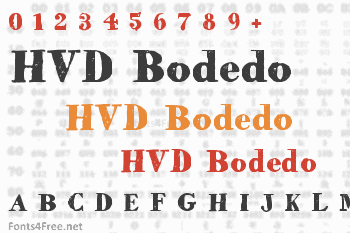 HVD Bodedo Font