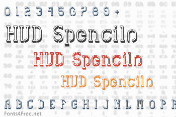 HVD Spencils Font