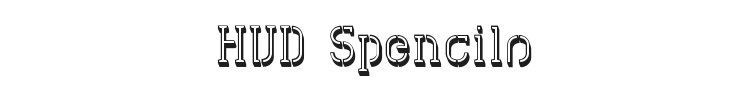 HVD Spencils Font