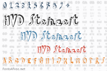 HVD Steinzeit Font