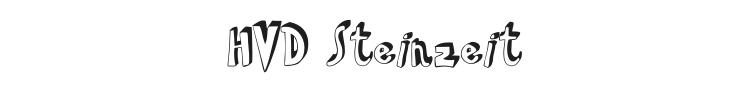 HVD Steinzeit Font Preview