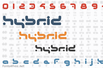 Hybrid Font