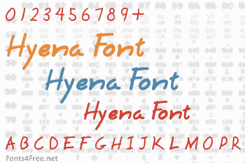 Hyena Font