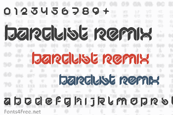 HYPD BD Bardust Remix Font