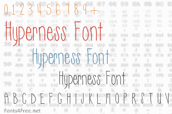 Hyperness Font