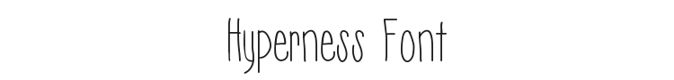 Hyperness Font