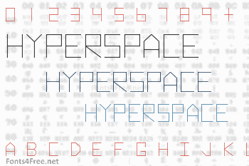 Hyperspace Font