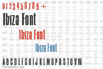 Ibiza Font