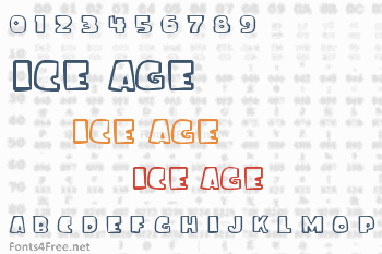 Ice Age Font