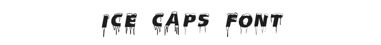 Ice Caps Font Preview