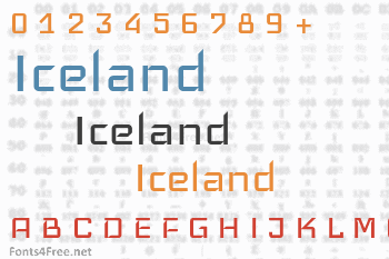 Iceland Font