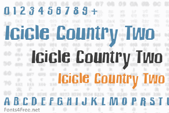 Icicle Country Two Font