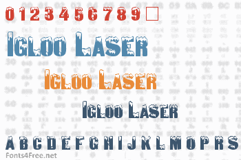 Igloo Laser Font