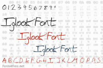 Iglook Font