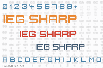 Ignis et Glacies Sharp Font