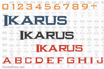 Ikarus Font