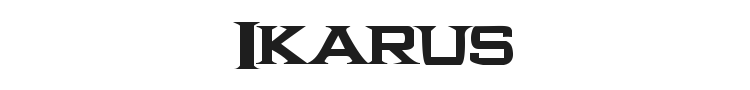 Ikarus Font