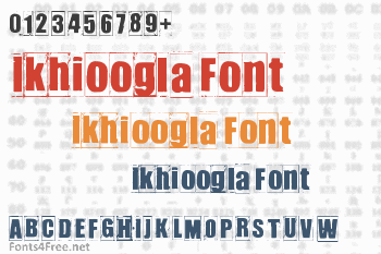 Ikhioogla Font