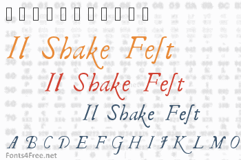 Il Shake Fest Font