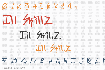 Ill Skillz Font