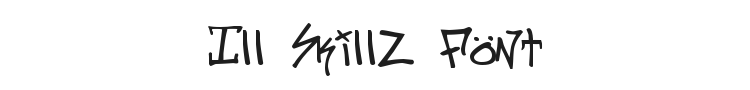 Ill Skillz Font Preview