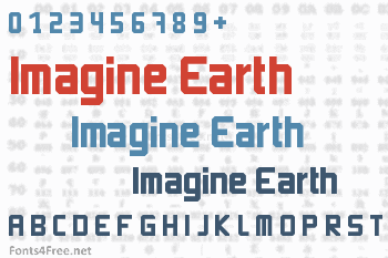 Imagine Earth Font