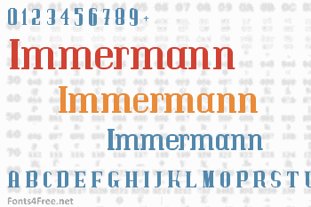 Immermann Font