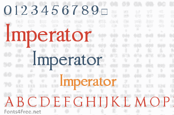 Imperator Font