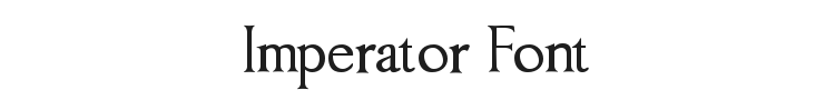 Imperator Font