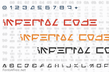 Imperial Code Font