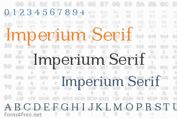 Imperium Serif Font