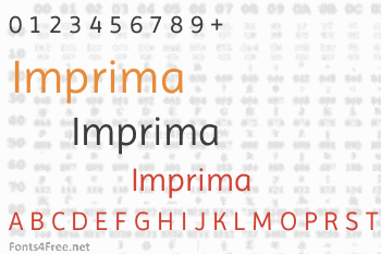 Imprima Font