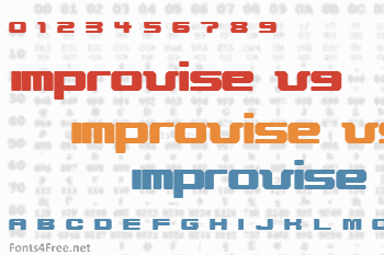 Improvise V9 Font