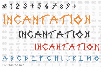 Incantation Font