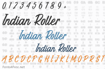 Indian Roller Font