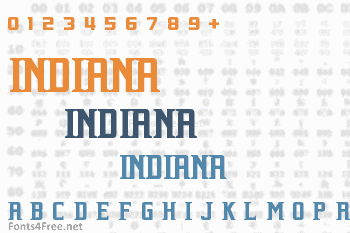 Indiana Font