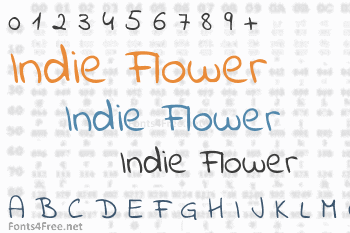 Indie Flower Font