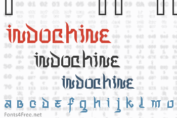 Indochine Font