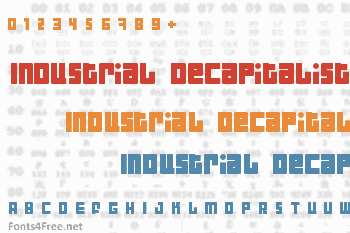 Industrial Decapitalist Font