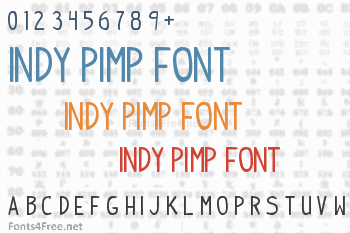 Indy Pimp Font