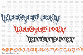 Infected Font