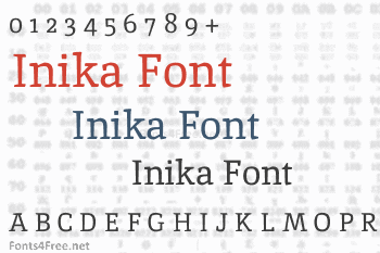 Inika Font