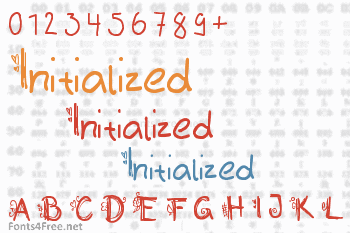 Initialized Font