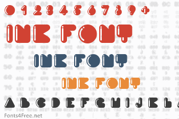 Ink Font